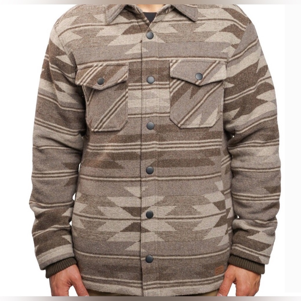Jach New York Sherpa Lined Wool Blend Jacket - Picture 4 of 9